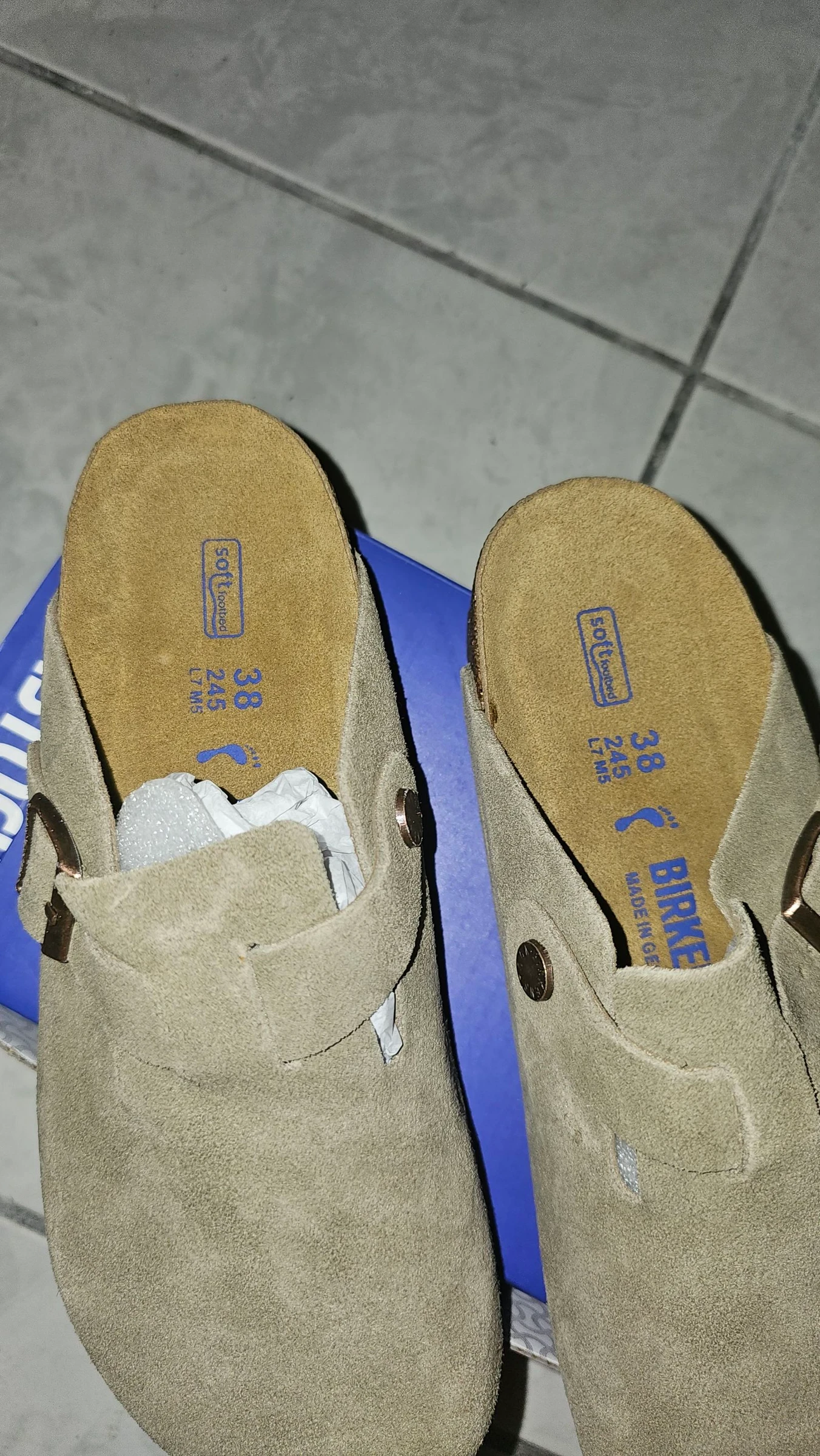 Birkenstock Boston 38 castanho-claro – photo 2